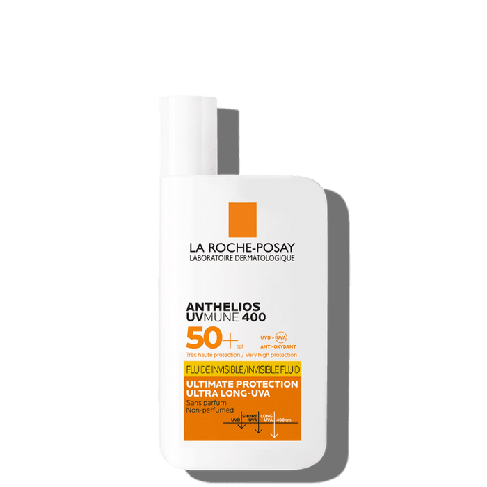 La Roche-Posay Anthelios UVMune 400 Invisible Fluid Non-Perfumed Suncream SPF50+ 50ml