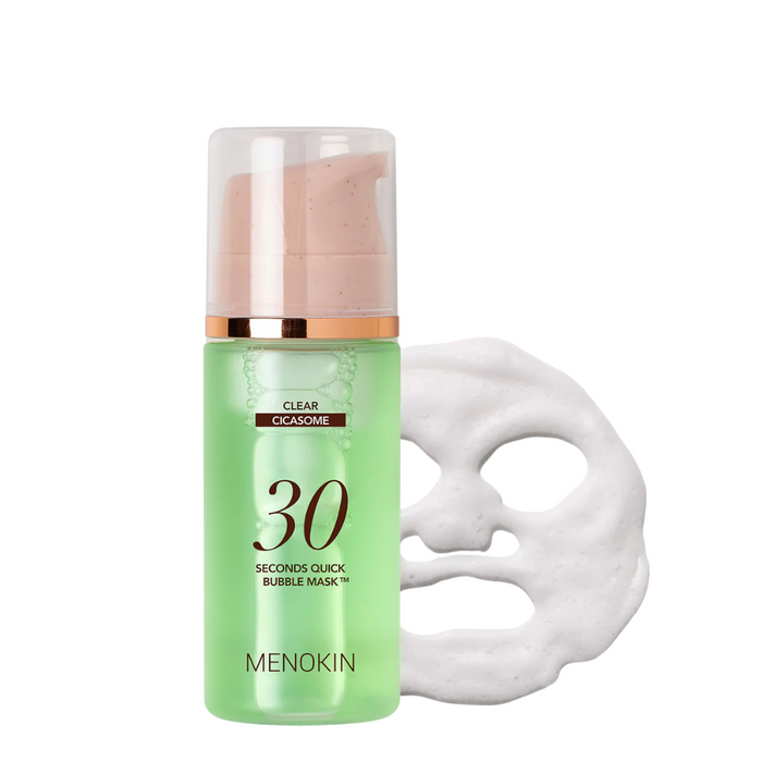 MENOKIN 30 Seconds Quick Bubble Mask CLEAR 95ml