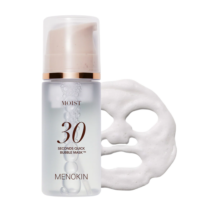 MENOKIN 30 Seconds Quick Bubble Mask MOIST 95ml