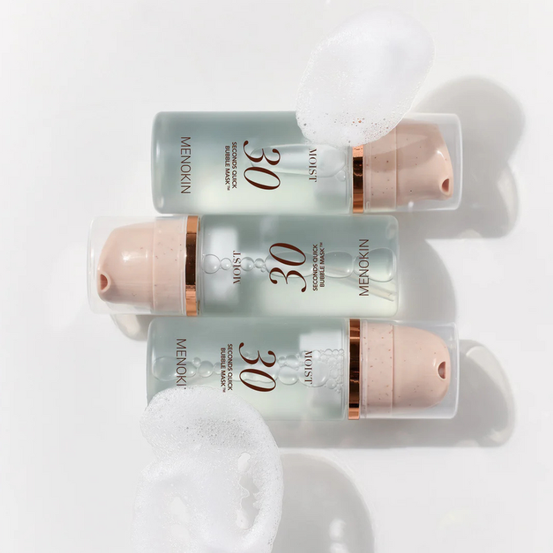 MENOKIN 30 Seconds Quick Bubble Mask MOIST 95ml