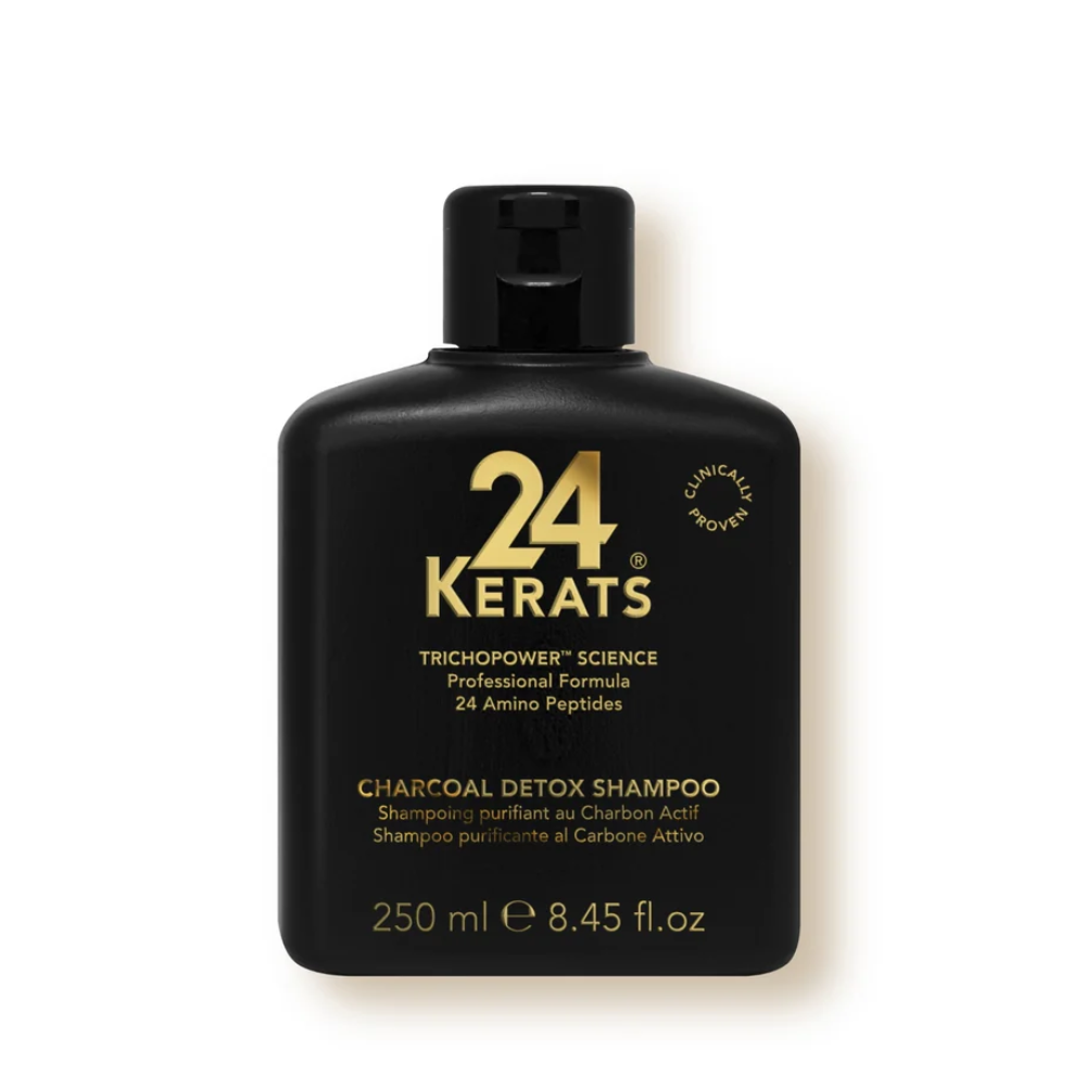 24 Kerats Charcoal Detox Shampoo 250ml