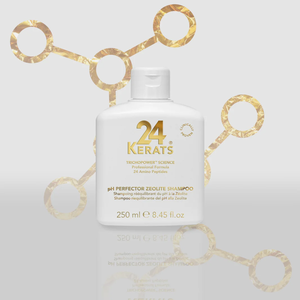 24 Kerats PH Perfector Zeolite Shampoo 250ml