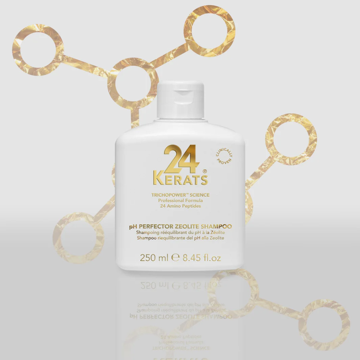 24 Kerats PH Perfector Zeolite Shampoo 250ml
