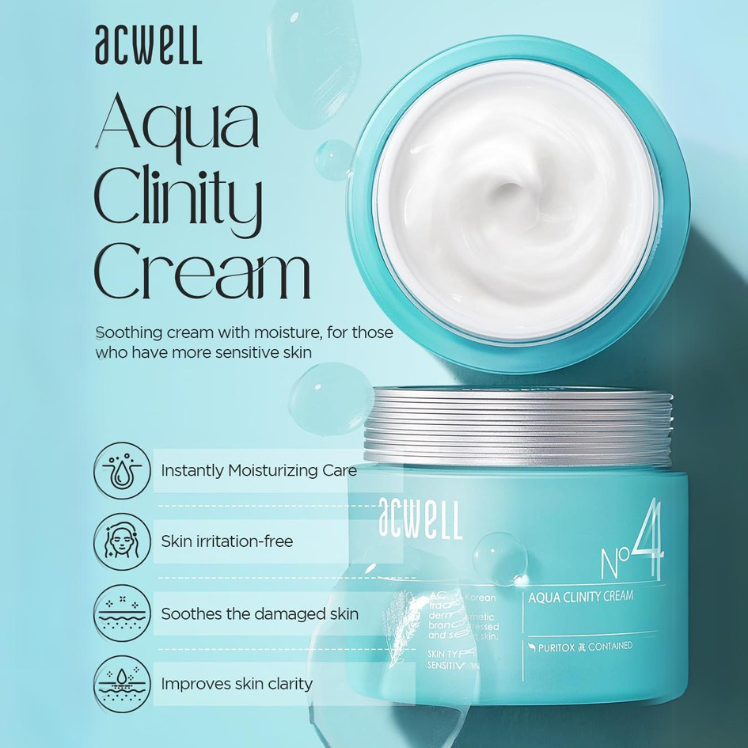 Acwell aqua clinity cream special set