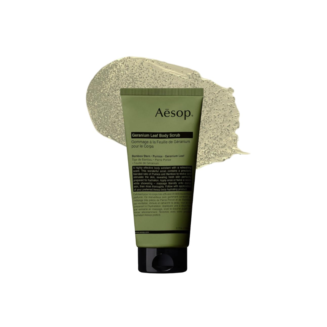 Aesop Geranium Leaf Body Scrub 180ml