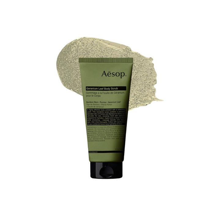 Aesop Geranium Leaf Body Scrub 180ml