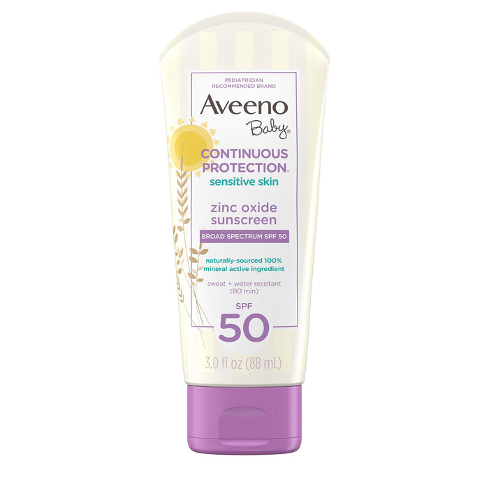 Aveeno Baby Continuous Protection Broad Spectrum SPF50 88ml