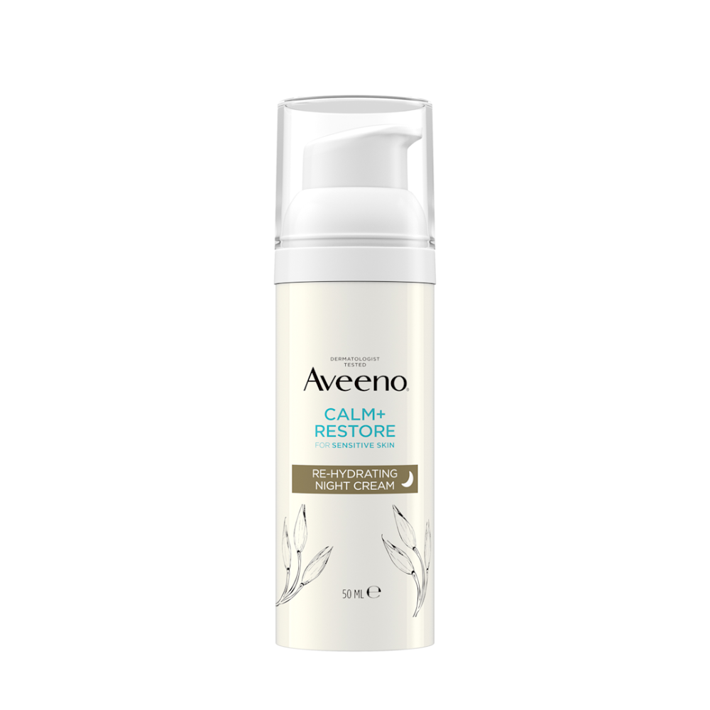 Aveeno Calm + Restore Re-Hydrating Night Cream 50ml
