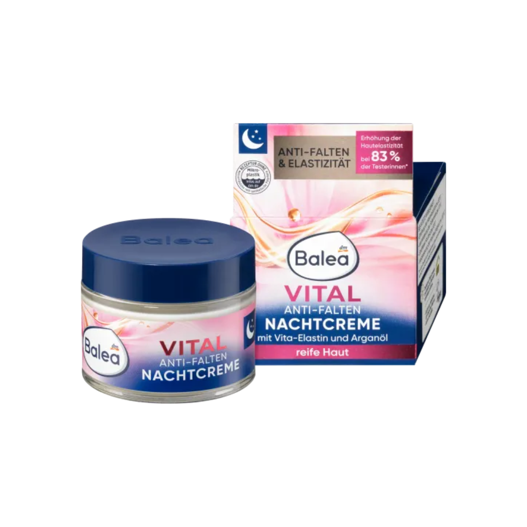 Balea Anti Falten Nachtcreme Vital 50ml