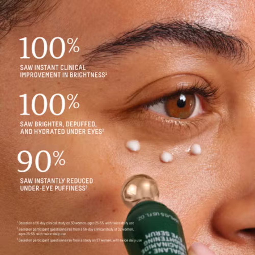 Biossance Squalane + 5% Niacinamide Brightening Eye Serum 15ml