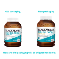Blackmores Fish Oil 1000 Odourless 400 Capsules