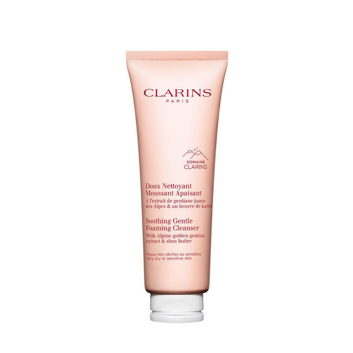 Clarins Soothing Gentle Foaming Face Cleanser for Dry Skin 125ml
