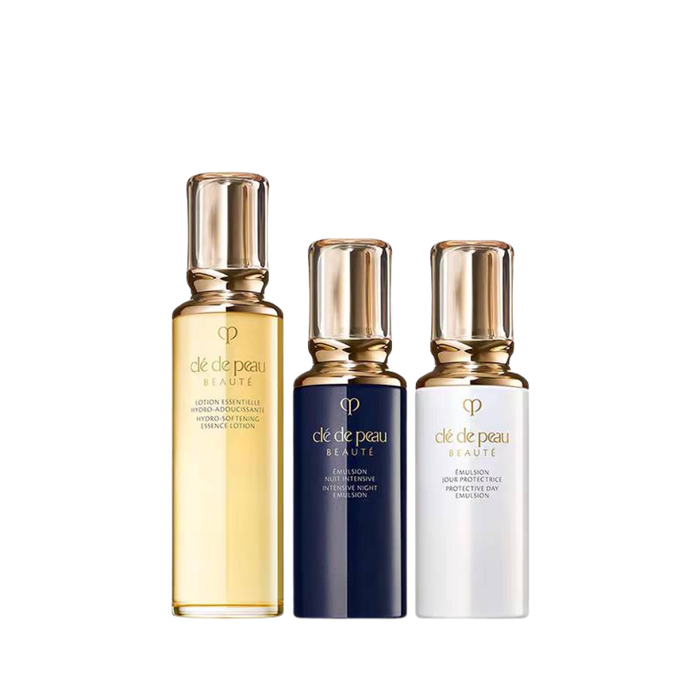Cle De Peau Unisex Ultimate Daily Emulsion 3pcs Care Set
