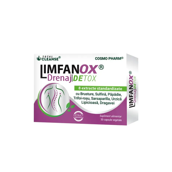 Cosmo Pharm Limfanox Drenaj Detox 30 Capsule Vegetale