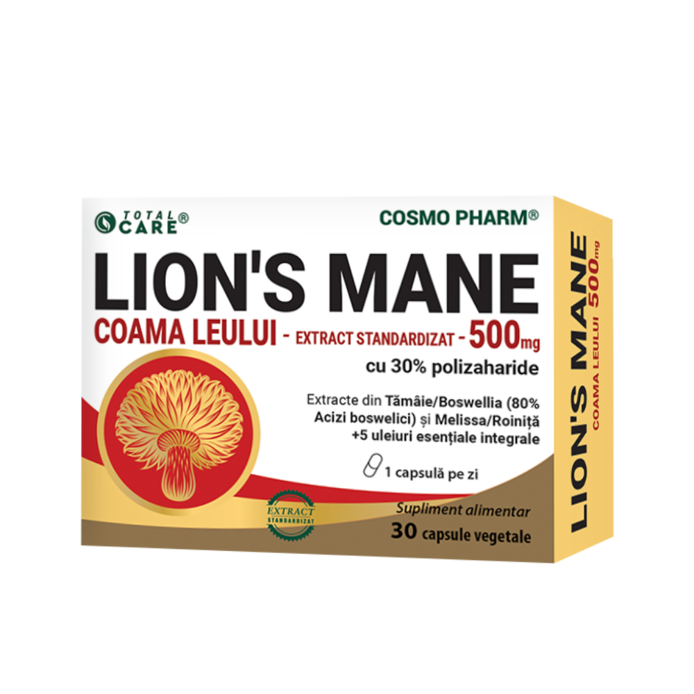 Cosmo Pharm Lion's Mane 30 Capsule