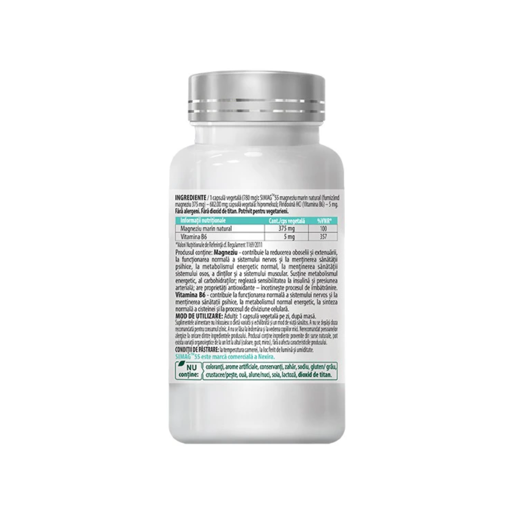 Cosmo Pharm Magneziu Marin Natural 375 + B6 30 Capsule