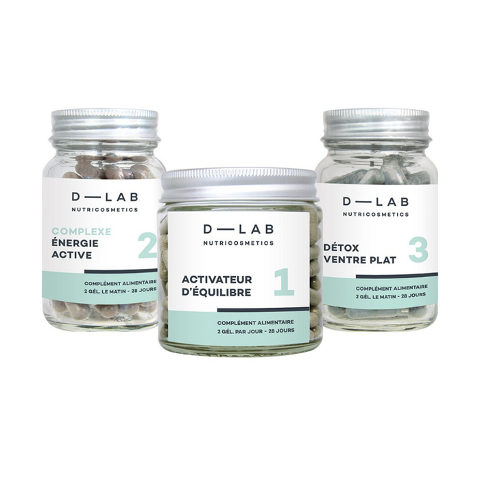 D-lab Flat Stomach Abdominal Fat & Bloating 1-Month