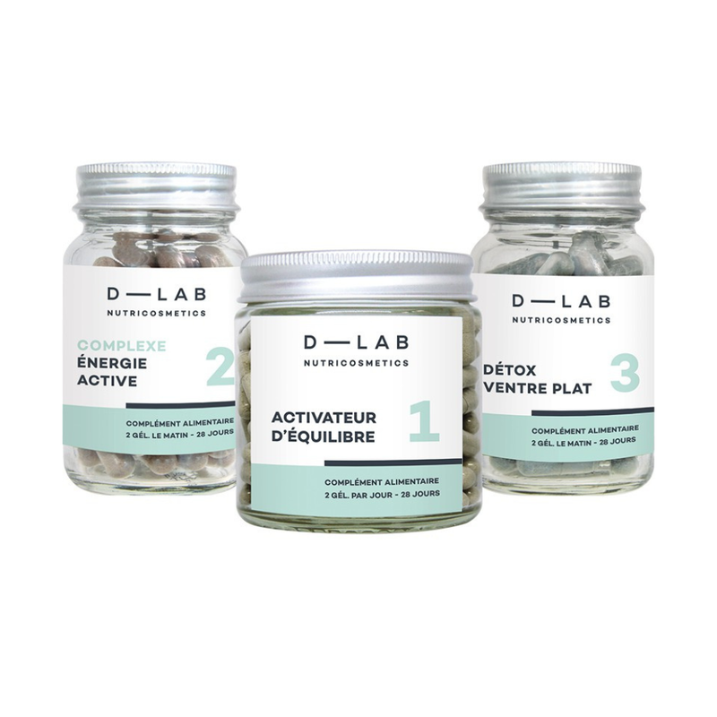 D-lab Flat Stomach Abdominal Fat & Bloating 1-Month
