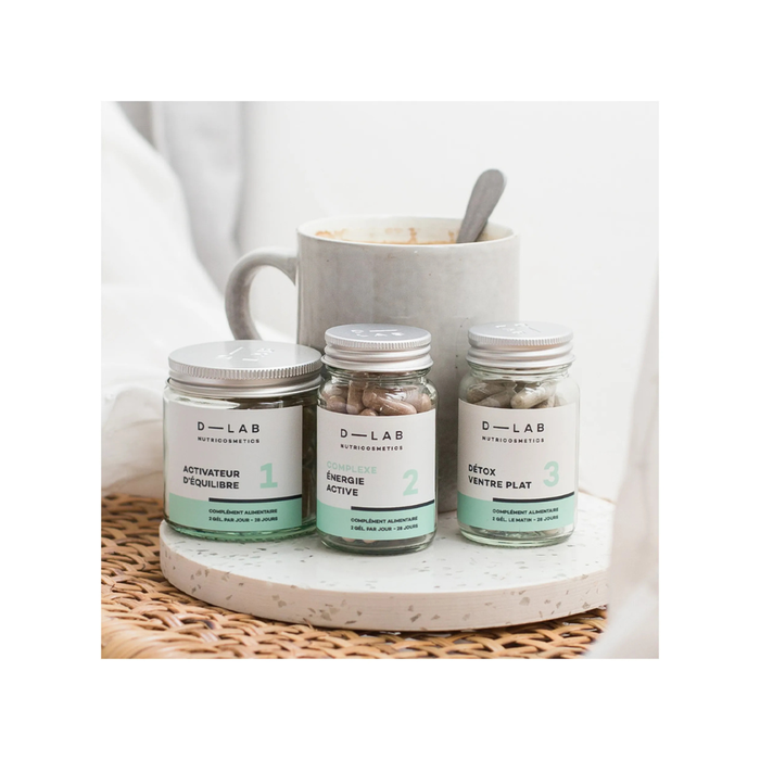 D-lab Flat Stomach Abdominal Fat & Bloating 1-Month