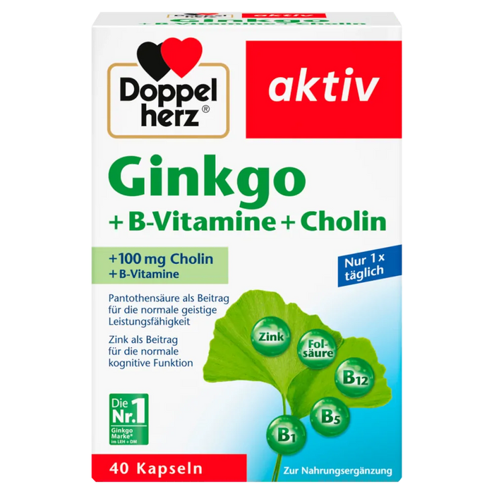 Doppelherz Aktiv Ginkgo 40 Caps