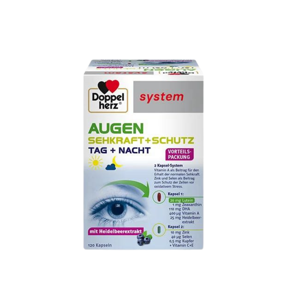 Doppelherz System Augen Sehkraft + Schutz 120 Caps