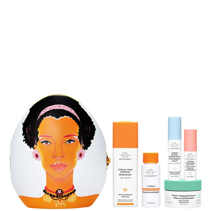 Drunk Elephant Face Value The Brightening Routine The A.M. Routine