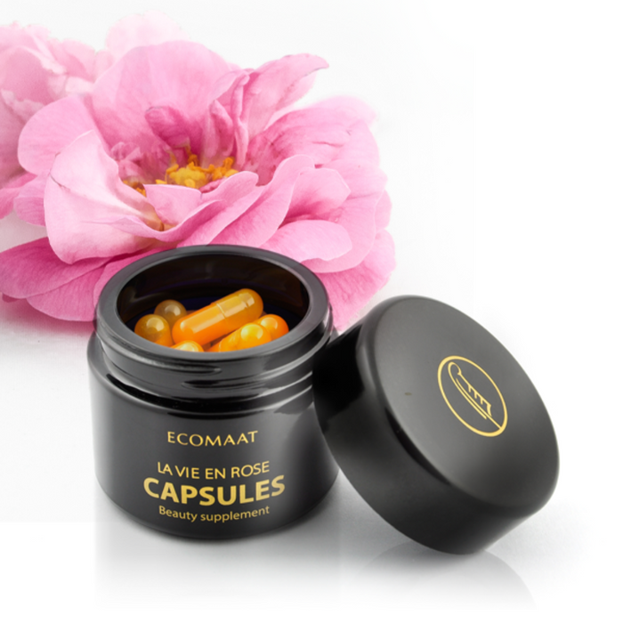 Ecomaat La Vie en Rose Capsules – Bio Beauty Supplement 30 Caps