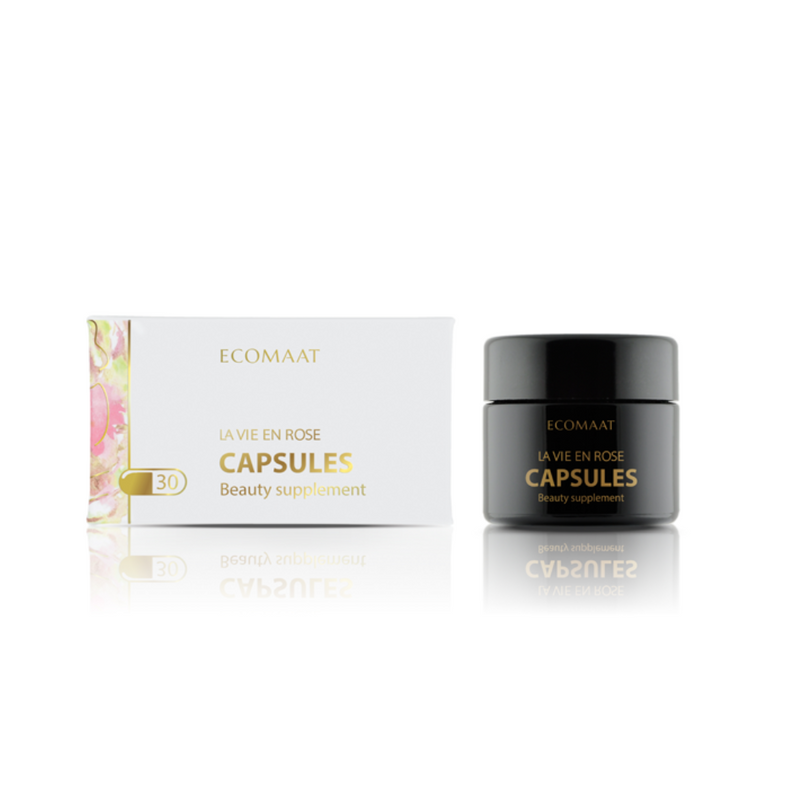 Ecomaat La Vie en Rose Capsules – Bio Beauty Supplement 30 Caps