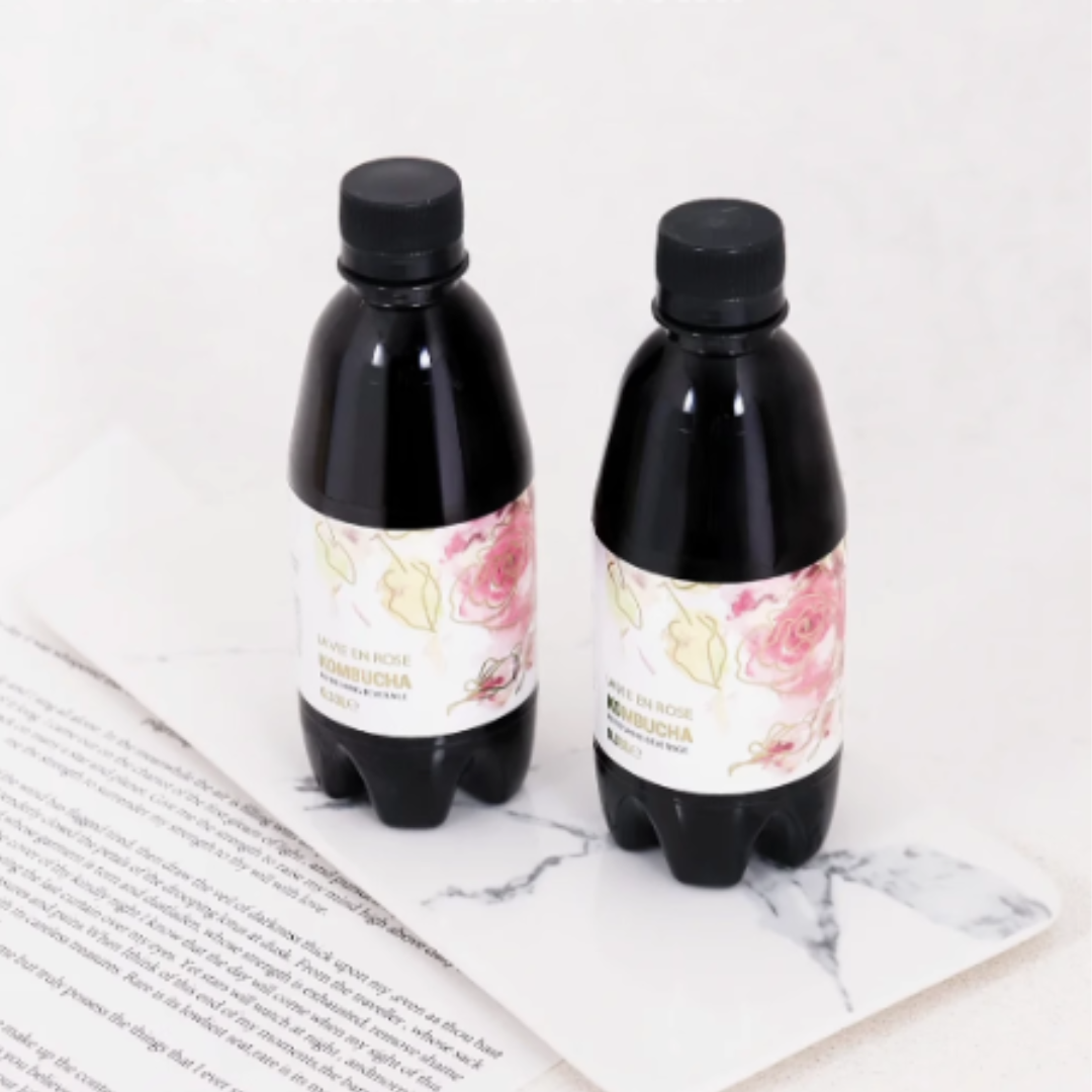 Ecomaat La Vie en Rose Kombucha Refreshing Beverage 330ml