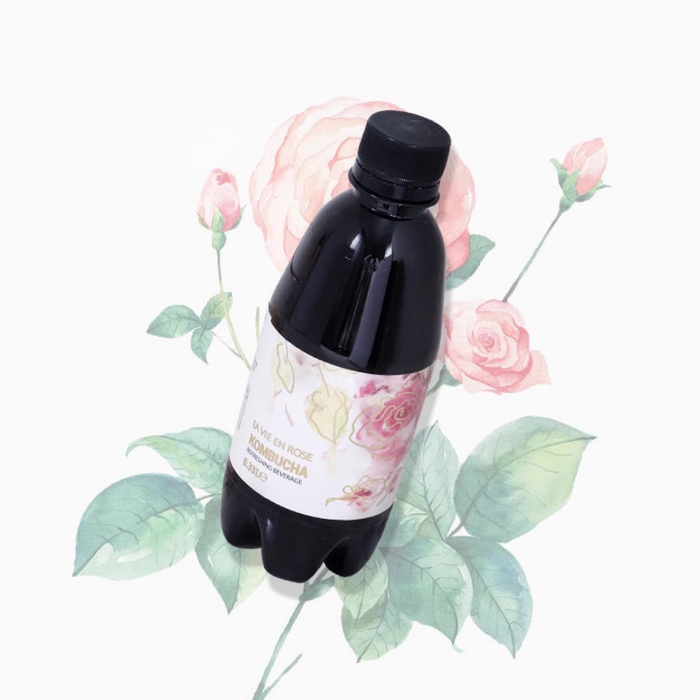 Ecomaat La Vie en Rose Kombucha Refreshing Beverage 330ml