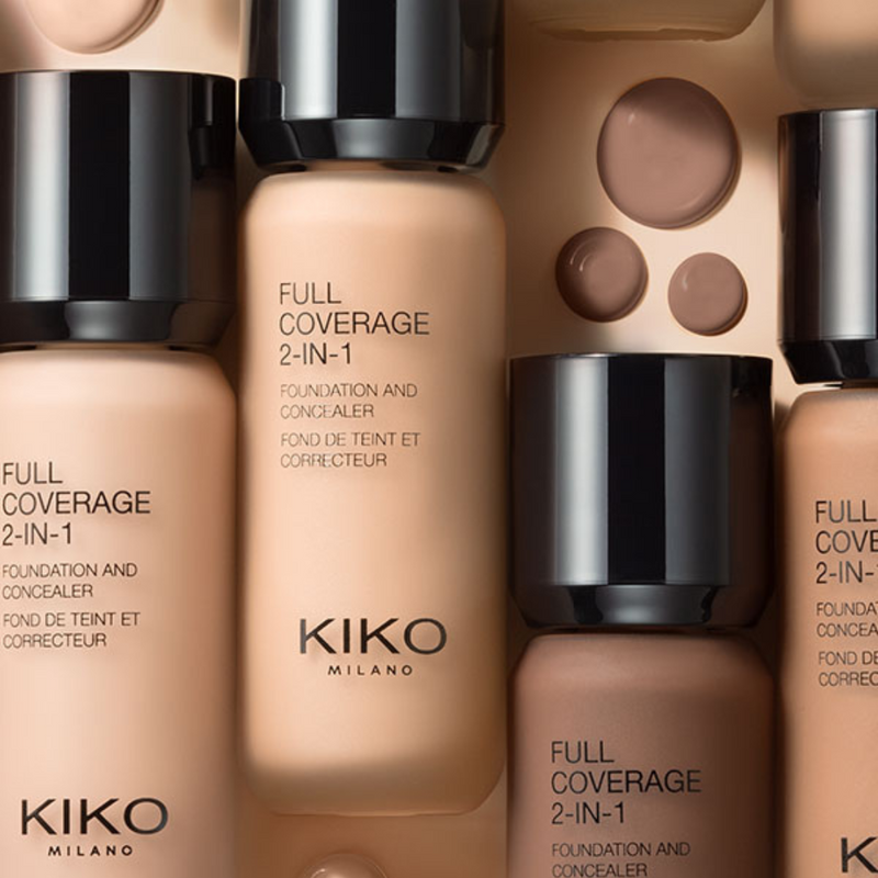 KIKO Milano Full Coverage 2-In-1 Foundation & Concealer 25ml #15 Neutral