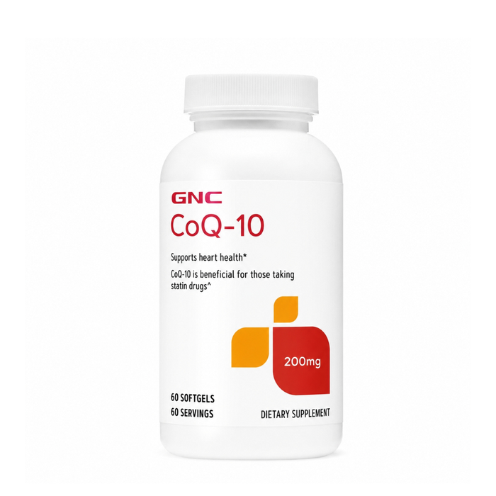 GNC CoQ-10 200mg 60Caps / 180Caps