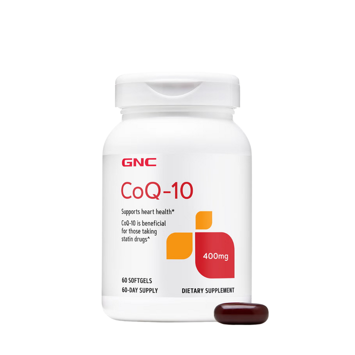 GNC CoQ-10 400mg Supplement 60Caps