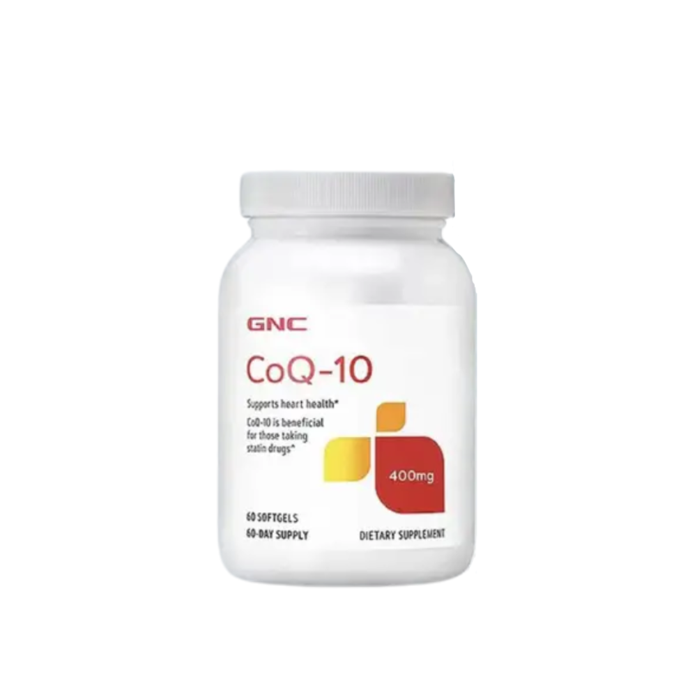 GNC CoQ-10 400mg Supplement 60Caps