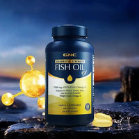 GNC Quadruple Strength 4X Fish Oil 240Caps