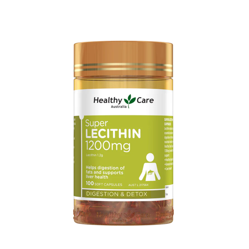 Healthy Care Super Lecithin 1200mg 100Caps
