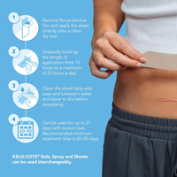 KELO-COTE C-Section Scar Sheet 1pc