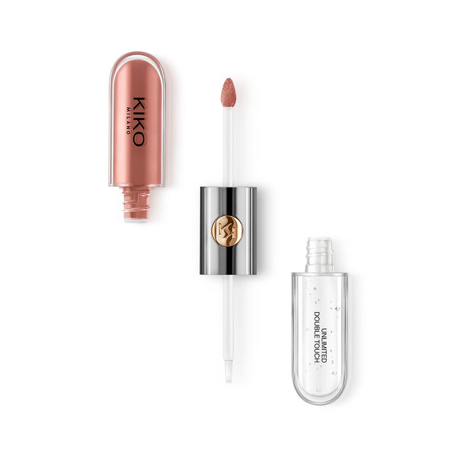 口紅 KIKO UNLIMITED DOUBLE TOUCH Yummy Colour Lipsticks - Unlimited Double Touch - 101 Soft Rose | KIKO