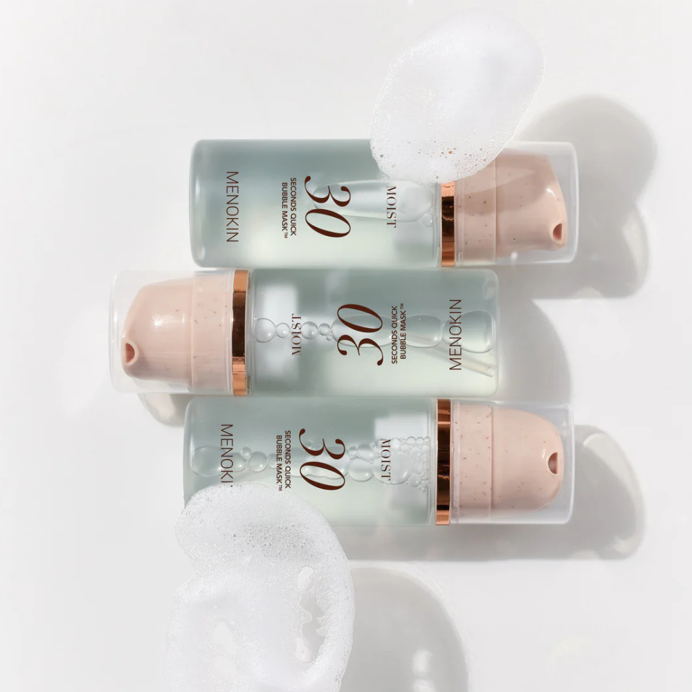 MENOKIN 30 Seconds Quick Bubble Mask MOIST 95ml
