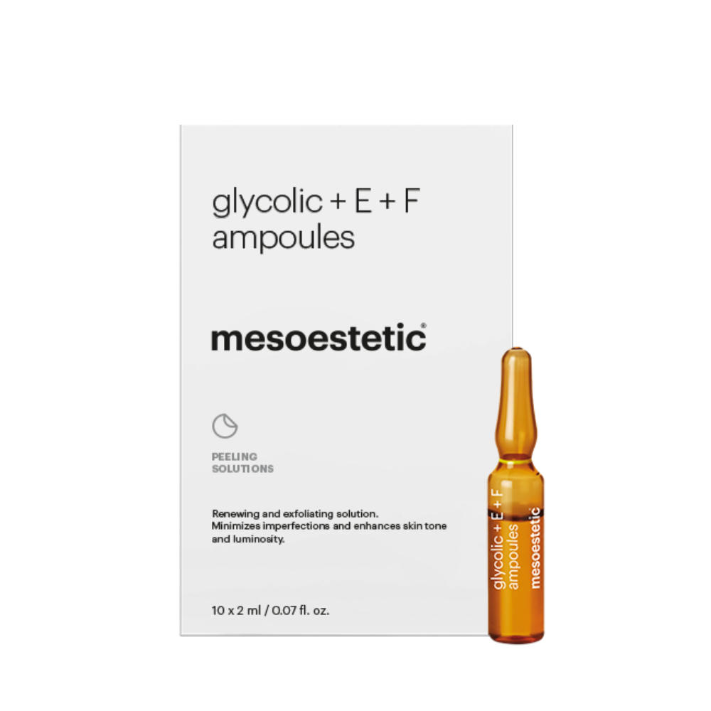 MESOESTETIC Glycolic + E + F Ampoules (10 x 2ml)