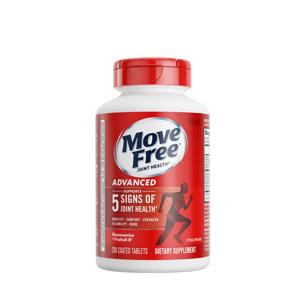 Move Free Advanced Glucosamine + Chondroitin Joint Supplement 200Caps