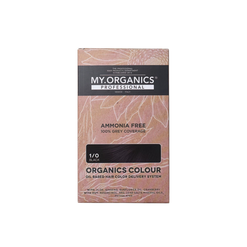 My Organics Organic Colour Oil-Based Hair Color Delivery System (2 x 50ml + 2 x 10ml)