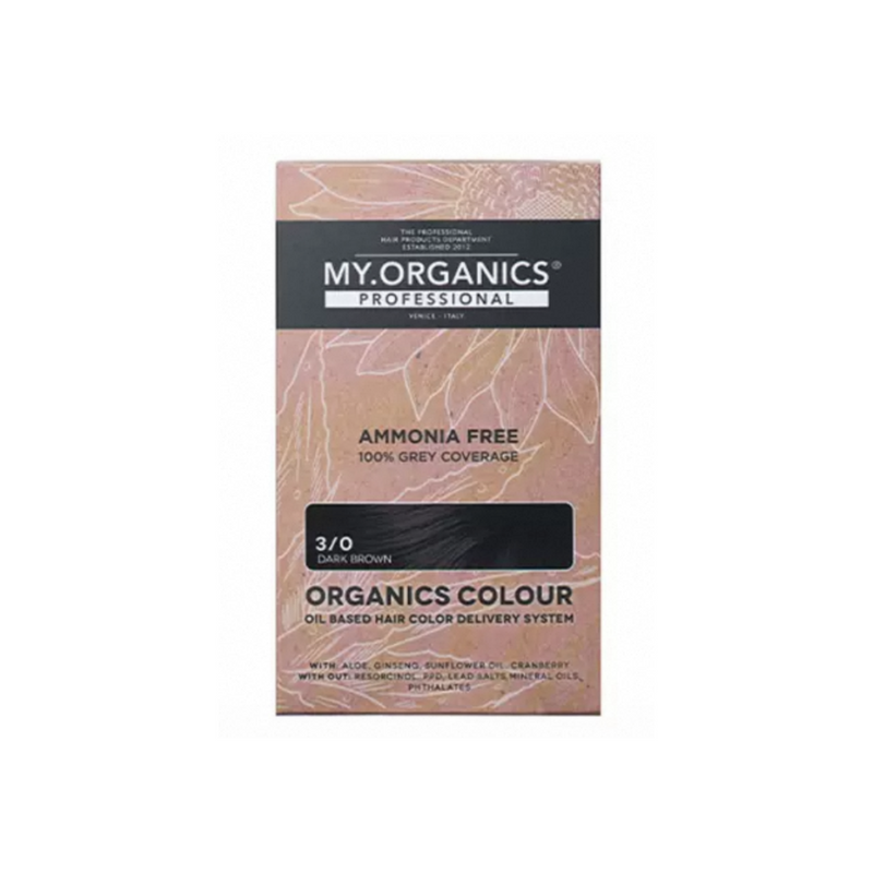 My Organics Organic Colour Oil-Based Hair Color Delivery System (2 x 50ml + 2 x 10ml)