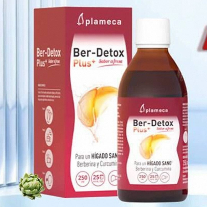 Plameca Ber-Detox SABOR FRESA 250ml