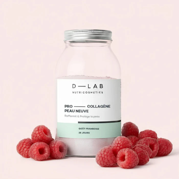 D-lab Pro Collagen Renewed Skin Raspberry Powder 1-Month