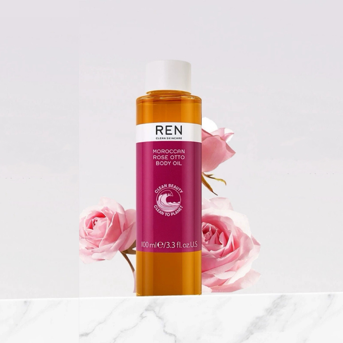 Ren Clean Skincare Moroccan Rose Ultra-Moisture Body Oil 100ml