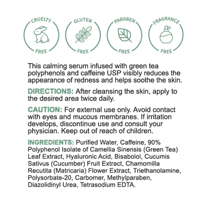 Replenix Caffeine Fortified Calming Serum 30ml