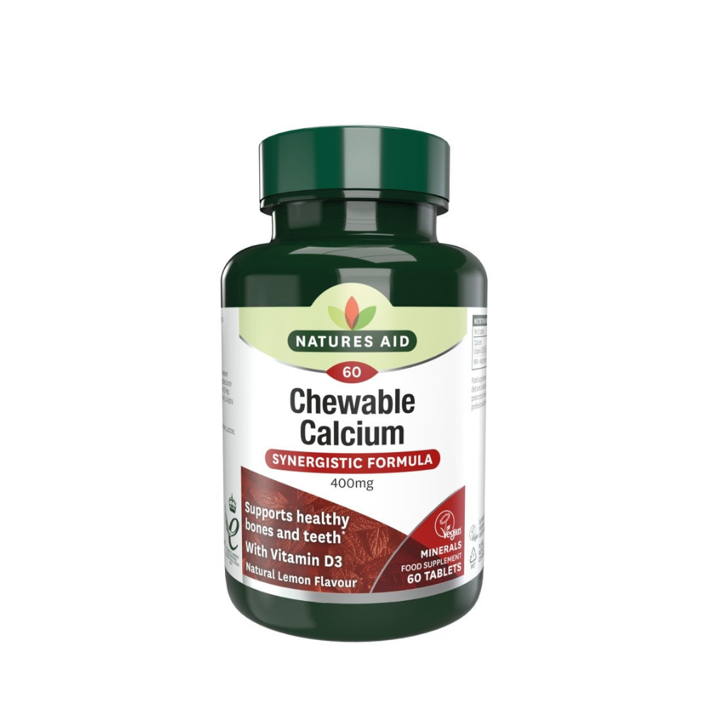Stada Natures Aid Chewable Calcium 60Tabs