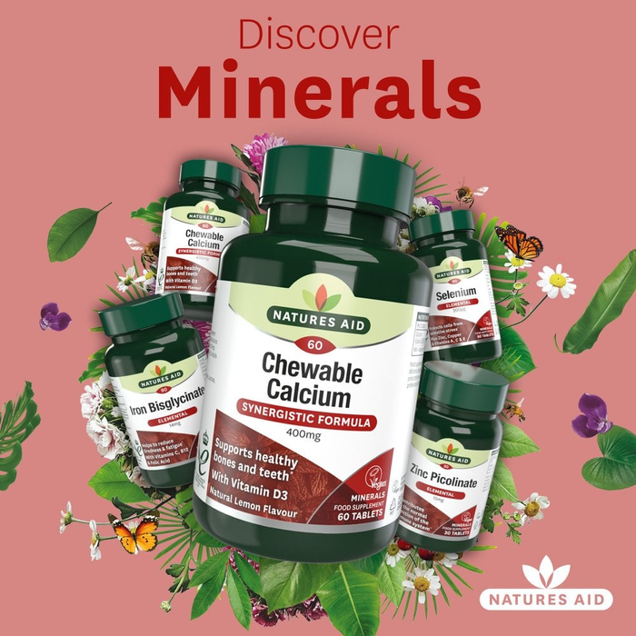 Stada Natures Aid Chewable Calcium 60Tabs