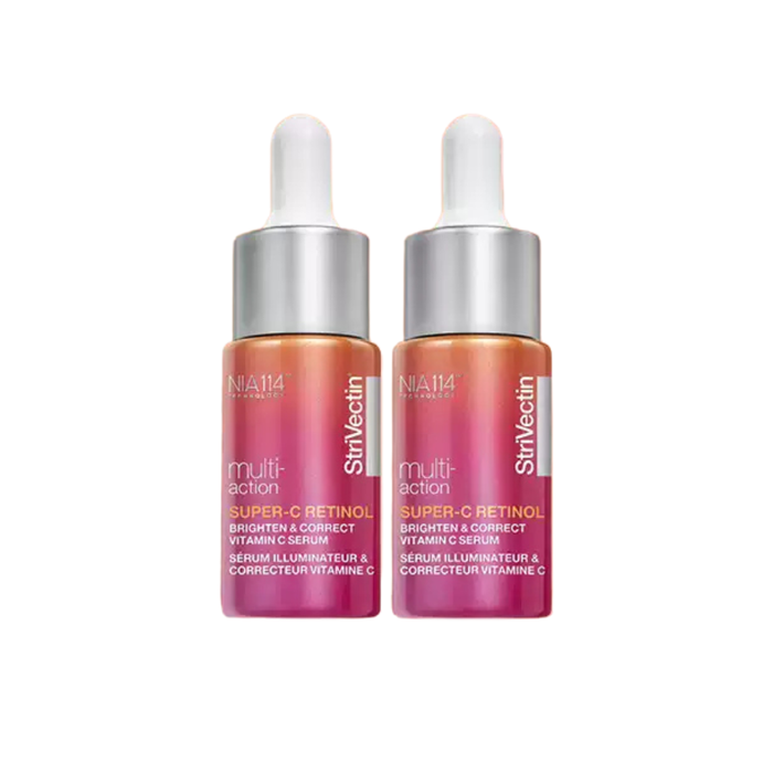 StriVectin Super-C Retinol Brighten Correct Vitamin C Serum 15ml×2